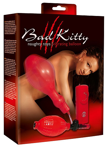 Красный надувной анальный расширитель с вибрацией Orion 05716520000 (14,5 см)