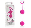 Розовые вагинальные шарики California Exotic Novelties Posh Silicone «O» Balls SE-1321-10-3