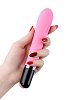 Розовый вибратор с 7 режимами вибрации ToyFa POLLY 561015 (18,3 см)