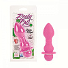 Розовый анальный стимулятор с вибрацией California Exotic Novelties Booty Call Booty Player SE-0397-40-2 (14 см)