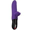 Фиолетовый пульсатор с клиторальным лепестком Fun Factory Bi Stronic Fusion 4001106 (21,5 см)