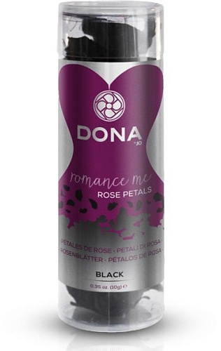 Декоративные чёрные лепестки роз System JO DONA Rose Petals JO40503