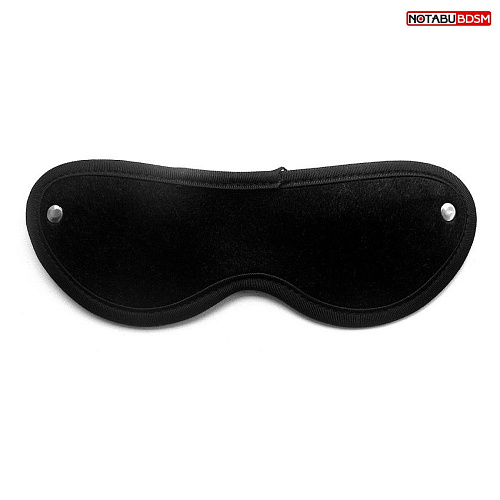 Чёрная текстильная маска на резиночке Bior toys MLF-90018-1