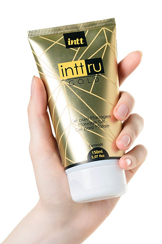 Массажный гель с цветочным ароматом INTT Gold LH10