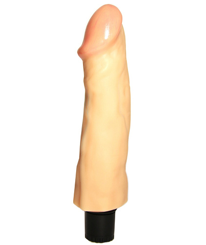Вибромассажёр-реалистик телесного цвета Сумерки богов №27 202-27 BX SB (19,5 см)