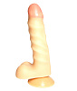 Телесный фаллоимитатор-реалистик с присоской Сумерки богов №25 201-25 BX DD (16,5 см)