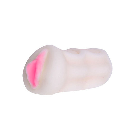 Мастурбатор телесного цвета со входом-вагиной и вибрацией Baile BM-009158