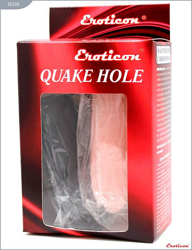 Телесный мастурбатор-вагина «Женское тело» с вибрацией Eroticon 30200