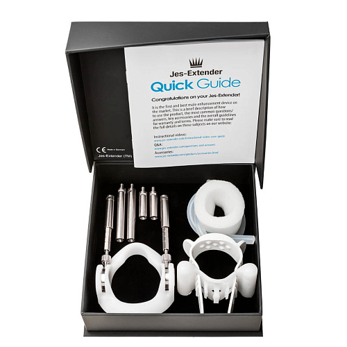 Серебристый удлинитель пениса Jes Extender Light 25522