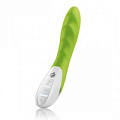 Вибратор цвета лайма MyStim Sassy Simon 46832 (27 см)