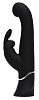 Чёрный вибратор-кролик Happy Rabbit G-Spot Stroking Vibrator 79368 (24,2 см)