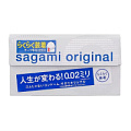 Ультратонкие, прозрачные презервативы Sagami Original 0.02 Quick №6 (6 шт)