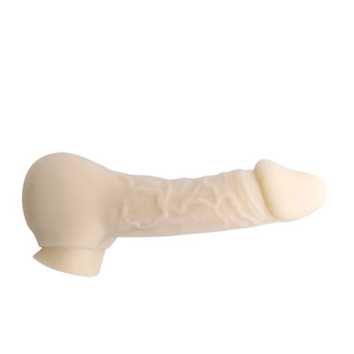 Мастурбатор-насадка телесного цвета Baile BM-009176