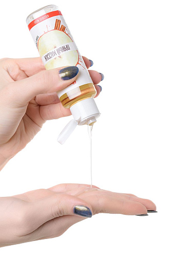 Масло для массажа с ароматом яблока и корицы ToyFa «Пряный массаж» 722106 (50 мл)