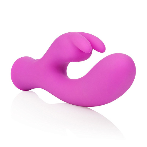 Перезаряжаемый розовый вибратор со стимулятором клитора Jopen Envy 7 JO-6001-10-3 (18,5 см)