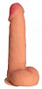 Телесный реалистичный фаллоимитатор с присоской Сумерки богов №72 3201-72 BX DD (19,5 см)