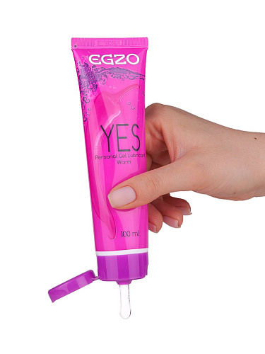 Согревающий лубрикант на водной основе EGZO Yes EG-LB-YES100
