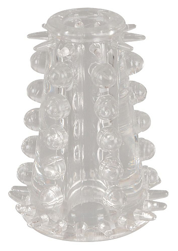 Прозрачная, расширяющая пенис насадка Orion Action Star 0517844 (7 см)