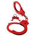 Металлические красные наручники Pipedream Designer Metal Handcuffs PD3801-15