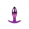 Каплевидная анальная втулка фиолетового цвета Bior toys IL-28008-VLT (10,6 см)