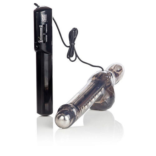 Двухсторонний дымчатый мультивибратор California Exotic Novelties COLT Big Vibe SE-6903-03-2 (33 см)