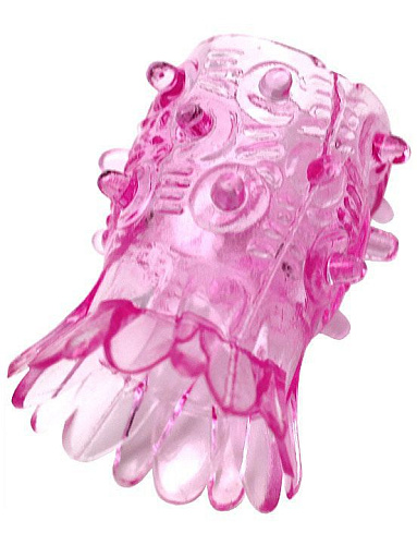 Сквозная насадка разноцветная Eroticon «Ананасик» 31017 (5 см)