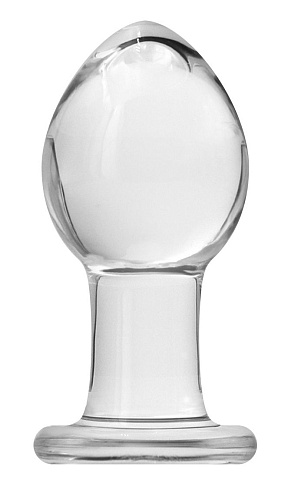 Прозрачная анальная пробка NS Novelties Crystal Medium NSN-0701-21 (7,6 см)