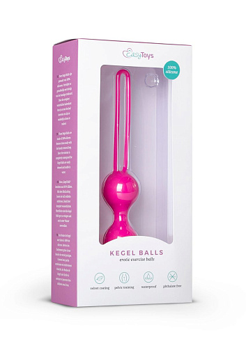 Розовые вагинальный шарики EDC Wholesale Kegel Balls ET007PNK