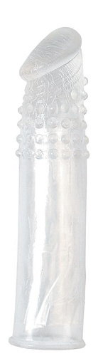Насадка-удлинитель из прозрачного силикона Seven Creations LIDL EXTRA SILICONE PENIS EXTENSION 2K6 ACHBCD GP