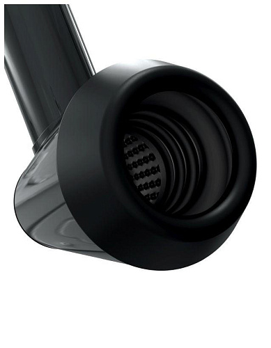 Чёрный вибромастурбатор Pipedream Hydrobator RD532