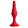 Бордовая анальная пробка Le Frivole Gravity S 05523S (10,5 см)