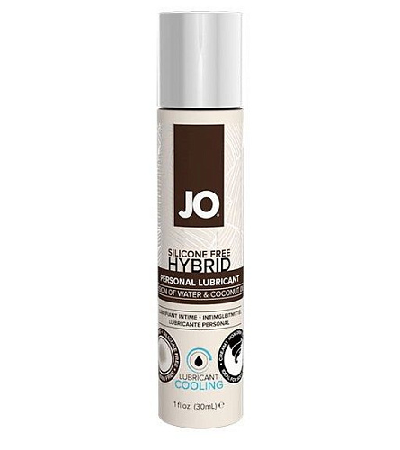 Водно-масляный лубрикант с охлаждающим эффектом System JO Silicone free Hybrid Lubricant COOLING JO10555 (30 мл)