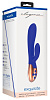 Синий вибратор с подогревом Shots Media BV Exquisite ELE002BLU (20,5 см)