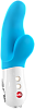 Нежно-голубой вибратор с двумя моторами Fun Factory MiSS Bi 1201073 (17 см)