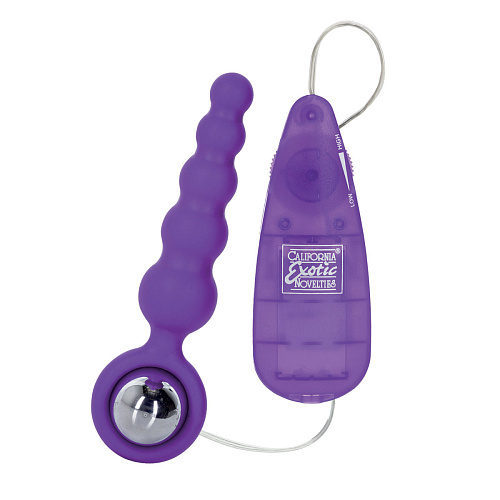 Фиолетовый вибростимулятор California Exotic Novelties BOOTY SHAKER SE-0395-20-3