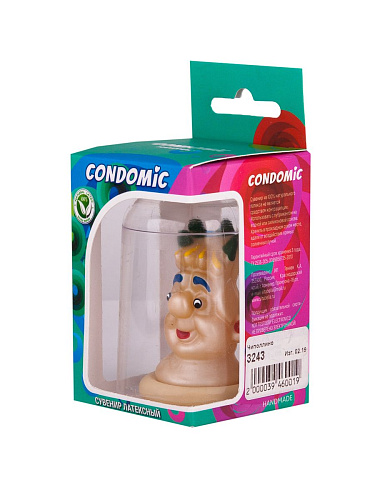 Сувенирный латексный презерватив Sitabella «Чиполлино» 3243