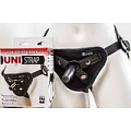 Чёрные универсальные трусики Harness с корсетом LOVETOY (А-Полимер) UNI strap 070003