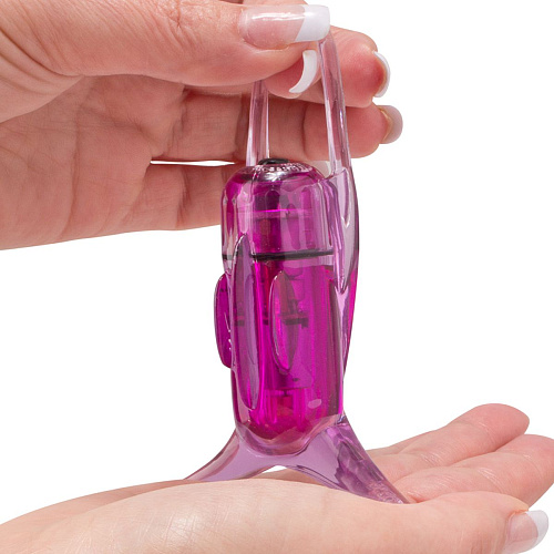 Фиолетовое кольцо на пенис Screaming O RodeO Spinner RS-PU-101