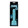 Голубой фаллоимитатор, светящийся в темноте NS Novelties Firefly 5 Pleasures Dildo NSN-0485-17 (17 см)