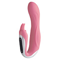 Розовый вибратор Toy Joy Hi-Tech Neo Rabbit Pink 3006010057 (17,5 см)