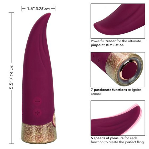 Фантазийный вибромассажёр Jopen Starstruck Fling JO-8015-05-3 (14 см)