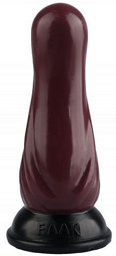 Коричневая анальная втулка с круглой головкой Сумерки богов 1016-43 BX DD (17,5 см)