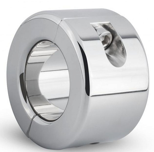 Серебристый утяжелитель для мошонки EDC Wholesale Sinner Metal Heavy Ball Stretcher SIN057