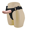 Реалистичный страпон-фаллоимитатор телесного цвета на трусиках Baile Ultra Passionate Harness BW-022048-1002 (15 см)