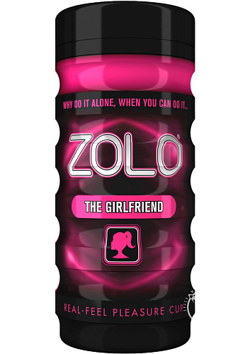 Мастурбатор розового цвета Zolo THE GIRLFRIEND CUP XGZO5004