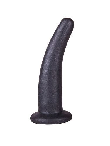 Страпон чёрного цвета с 2 бежевыми насадками и вибрацией LOVETOY (А-Полимер) UniStrap 532313 (19 и 12 см)