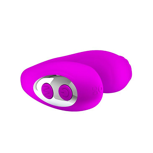 Лиловая вибронасадка для оральных ласк Baile Mabel BI-014449