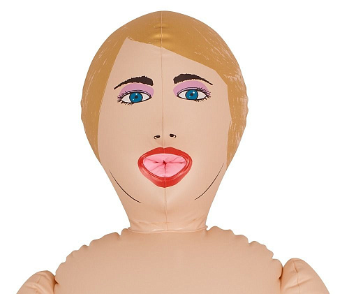 Кукла с вибратором и насосом цвета тела Orion Nature Skin 0514594