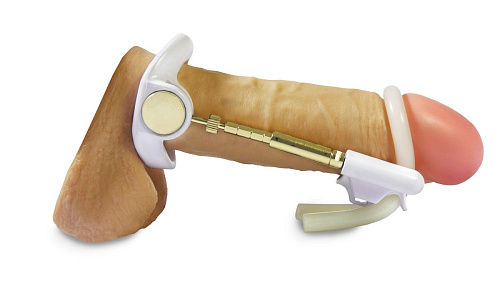 Бело-золотой экстендер для мужчин AndroPlus DP0001