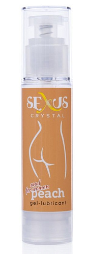 Анальная гель-смазка для женщин с ароматом персика Sexus Crystal Peach Anal 817024